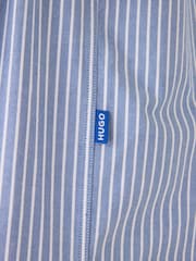 HUGO Blue Striped Shirt - Image 7 of 7