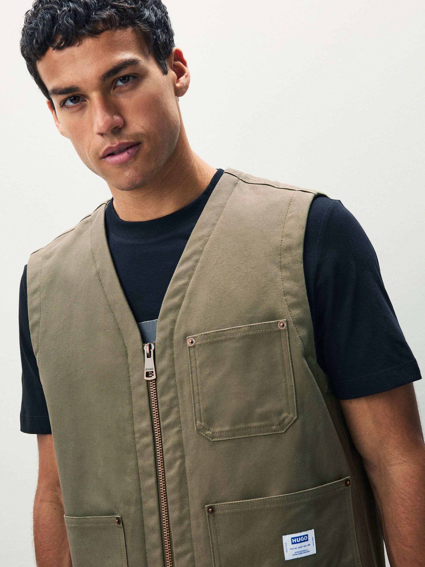 Buy HUGO Green Workwear Gilet from Next USA