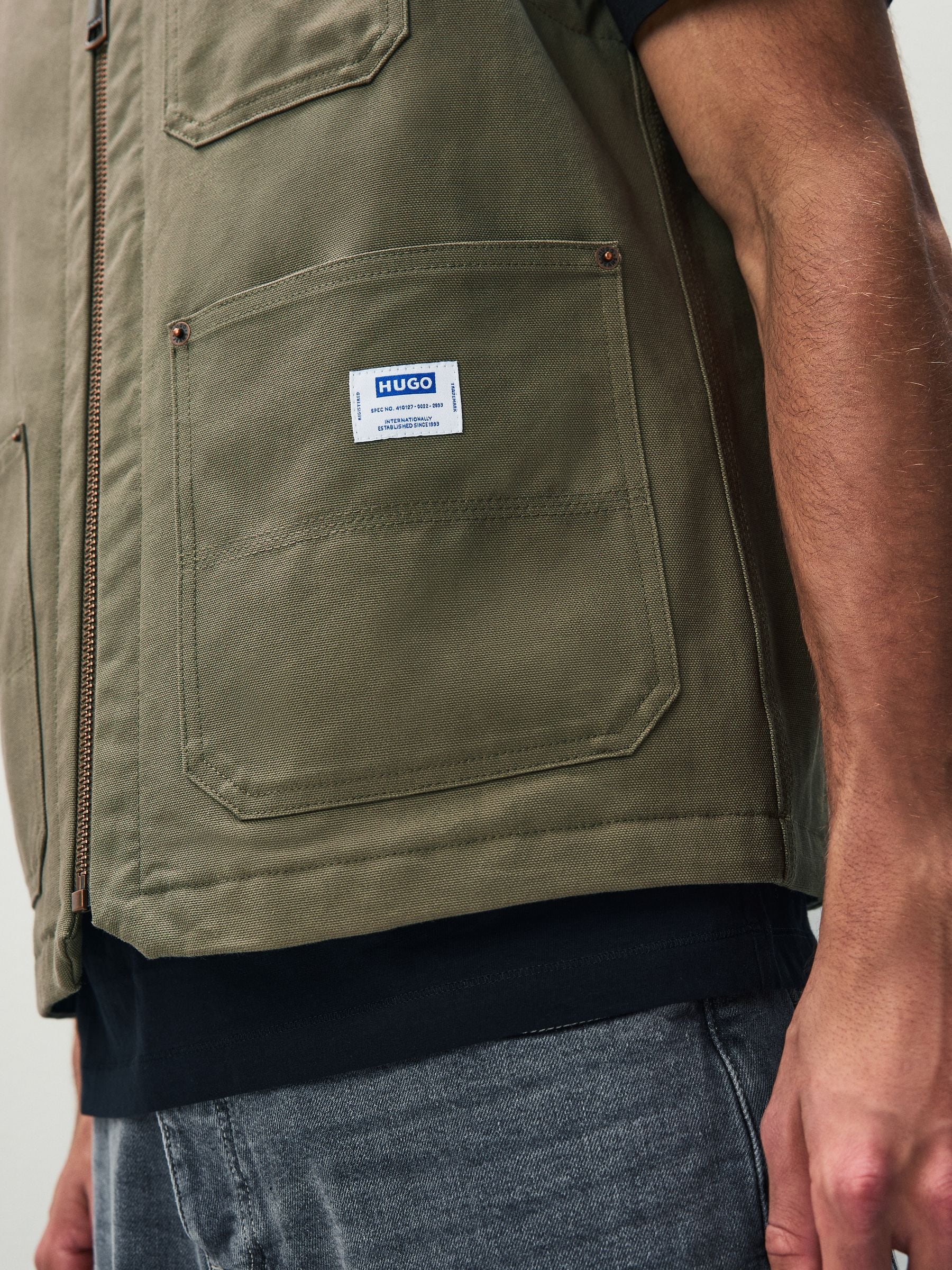 Buy HUGO Green Workwear Gilet from Next USA