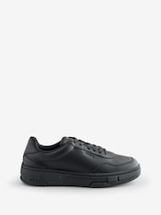 HUGO Black Tonal Logo Trainers - Image 1 of 1