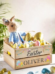 Personalised Easter Crate - Storage Box by Loveabode - Image 2 of 4