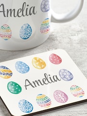 Personalised Easter Egg Mug & Coaster Set by Loveabode - Image 4 of 4