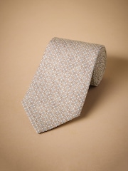 Green Signature Made In Italy Printed Paisley Tie - Image 1 of 3