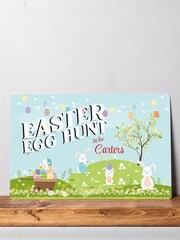 Personalised Metal Egg Hunt Sign by Loveabode - Image 3 of 4
