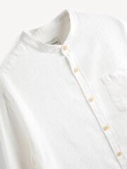 Oliver Spencer Cream Lennon Grandad Shirt - Image 11 of 13