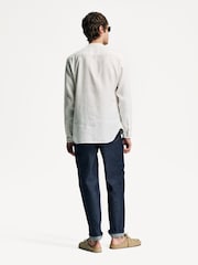 Oliver Spencer Cream Lennon Grandad Shirt - Image 2 of 13