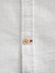 Oliver Spencer Cream Lennon Grandad Shirt - Image 9 of 13