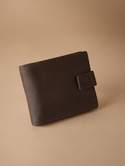 Chocolate Brown Signature Leather Extra Capacity Wallet - Image 1 of 4