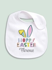 Little Years Personalised 100% Cotton Easter Bib - Image 1 of 4