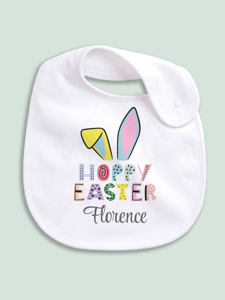 Little Years Personalised 100% Cotton Easter Bib - Image 1 of 4