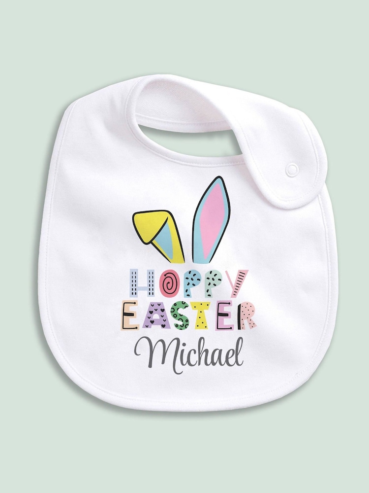 Little Years Personalised 100% Cotton Easter Bib - Image 2 of 4