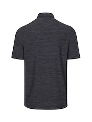 Greg Norman Mens ML75 Chip Heather Ultra-Stretch Golf Polo Shirt - Image 2 of 2