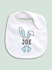 Little Years Personalised Easter Bunny Ears Bib - Image 4 of 4