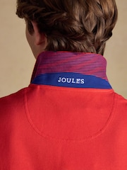 Joules Woody Red Cotton Pique Polo Shirt - Image 7 of 9