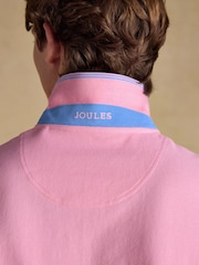 Joules Woody Light Pink Cotton Pique Polo Shirt - Image 8 of 10