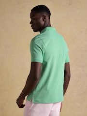 Joules Woody Light Green Cotton Pique Short Sleeve Polo Shirt - Image 2 of 7