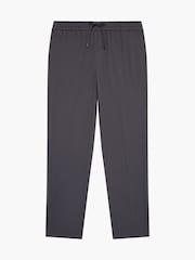 French Connection Grey Elasticated Stretch Slim Fit Trousers - Image 5 of 5