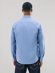 Blue Stretch Oxford Long Sleeve Shirt - Image 3 of 9
