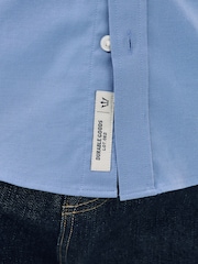 Blue Stretch Oxford Long Sleeve Shirt - Image 5 of 9