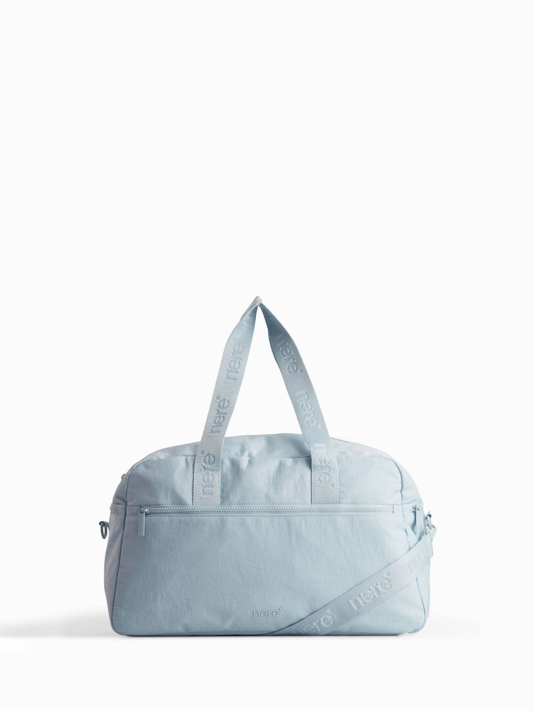 Nere Blue Nylon Carry On Bag - Image 1 of 4 Nere Blue Nylon Carry On Bag - Image 1 of 4
