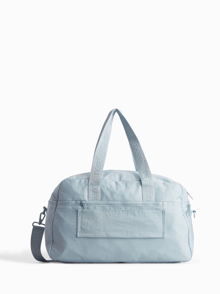 Nere Blue Nylon Carry On Bag - Image 2 of 4 Nere Blue Nylon Carry On Bag - Image 2 of 4