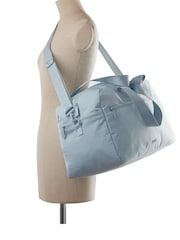 Nere Blue Nylon Carry On Bag - Image 4 of 4