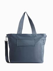 Nere Blue Nylon Large Tote Bag - Image 2 of 4