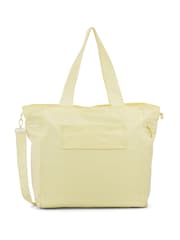 Nere Yellow Nylon Large Tote Bag - Image 2 of 4