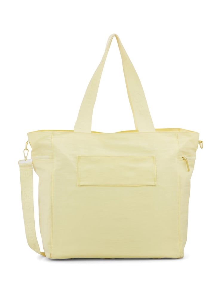Nere Yellow Nylon Large Tote Bag - Image 2 of 4