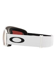 Oakley Flight Tracker L Matte White Goggles with Prizm Rose Gold Lens - Image 9 of 12
