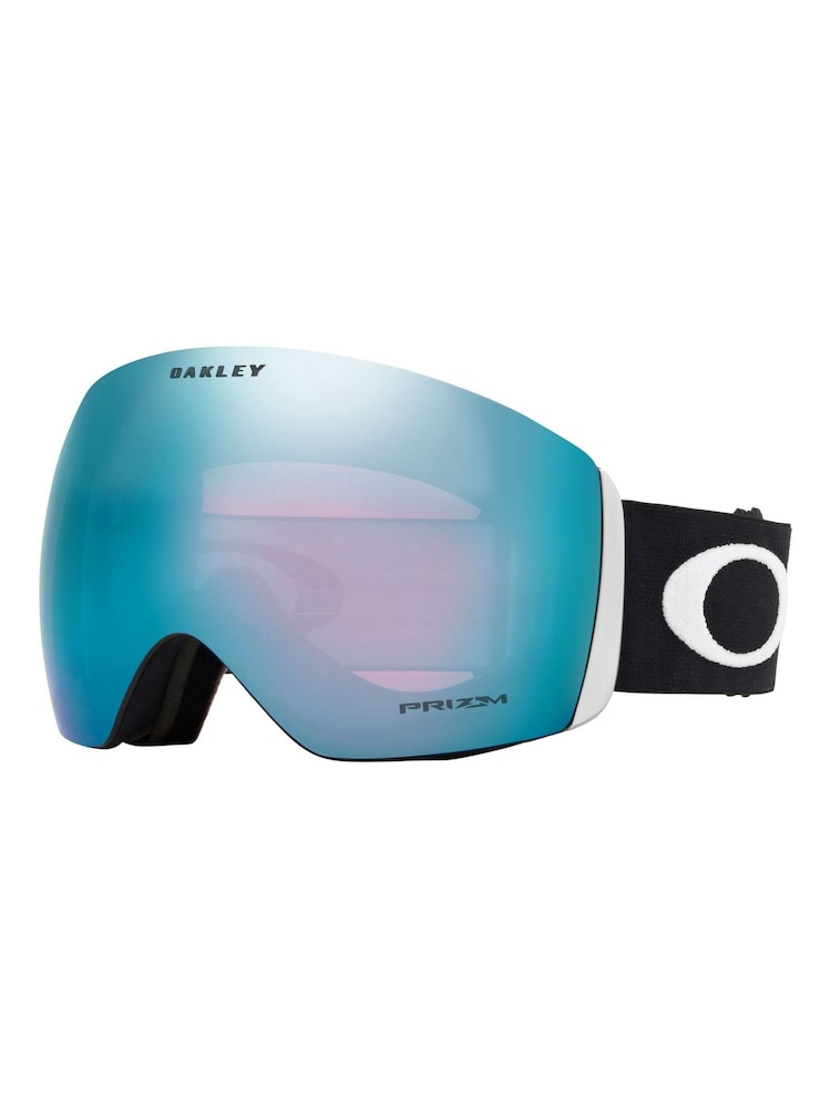 Oakley Flight Deck L Matte Black with Prizm Sapphire Lens Ski Goggles - Image 12 of 12 Oakley Flight Deck L Matte Black with Prizm Sapphire Lens Ski Goggles - Image 12 of 12