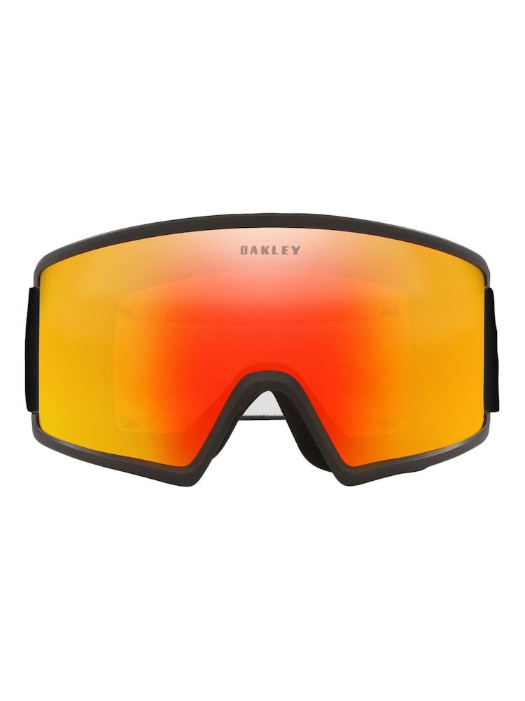 Oakley Target Line L Matte Black with Fire Iridium Lens Ski Goggles - Image 1 of 12 Oakley Target Line L Matte Black with Fire Iridium Lens Ski Goggles - Image 1 of 12