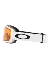 Oakley Target Line L Matte White with Persimmon Lens Ski Goggles - Image 10 of 12