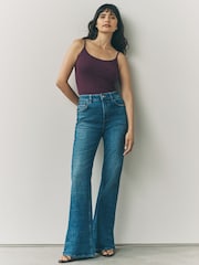 بني - Thin Strap Vests 3 Pack - صورة 4 من 11