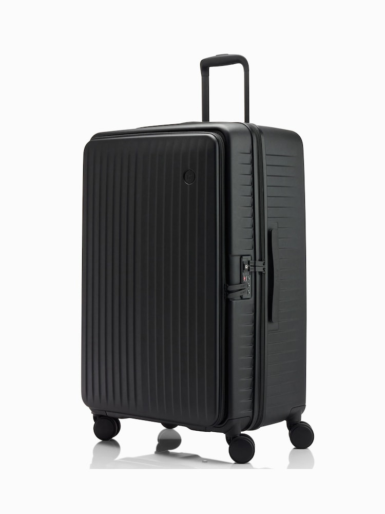 Nere Black Venture DUAL OPEN 75CM Suitcase - Image 2 of 6