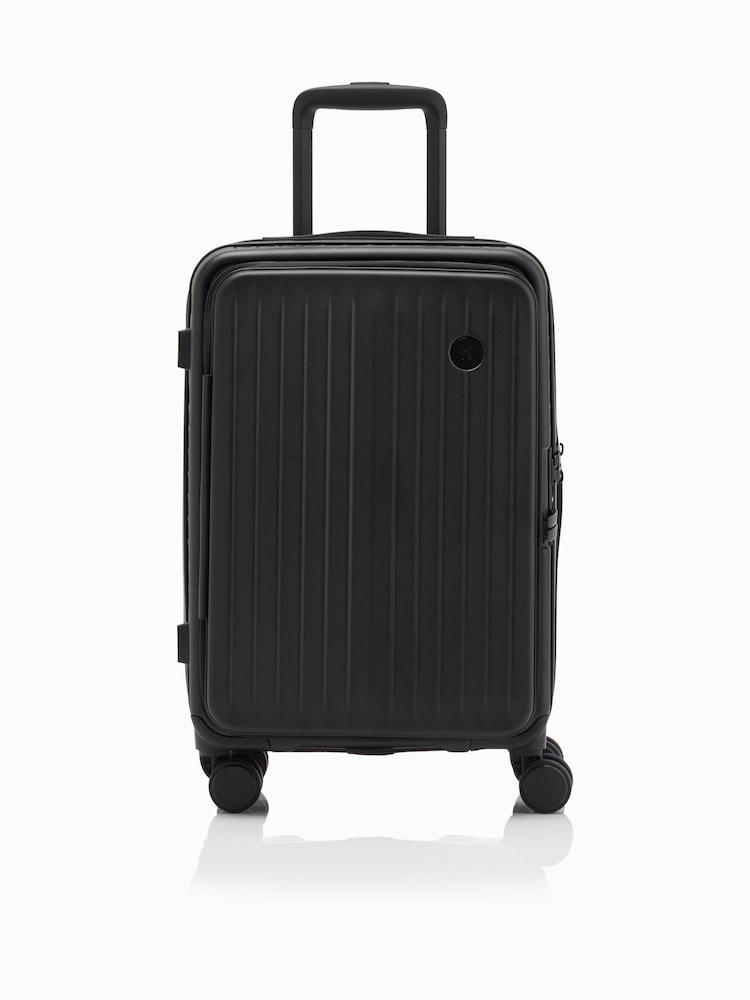 Nere Black Venture DUAL OPEN 55CM Suitcase - Image 1 of 6