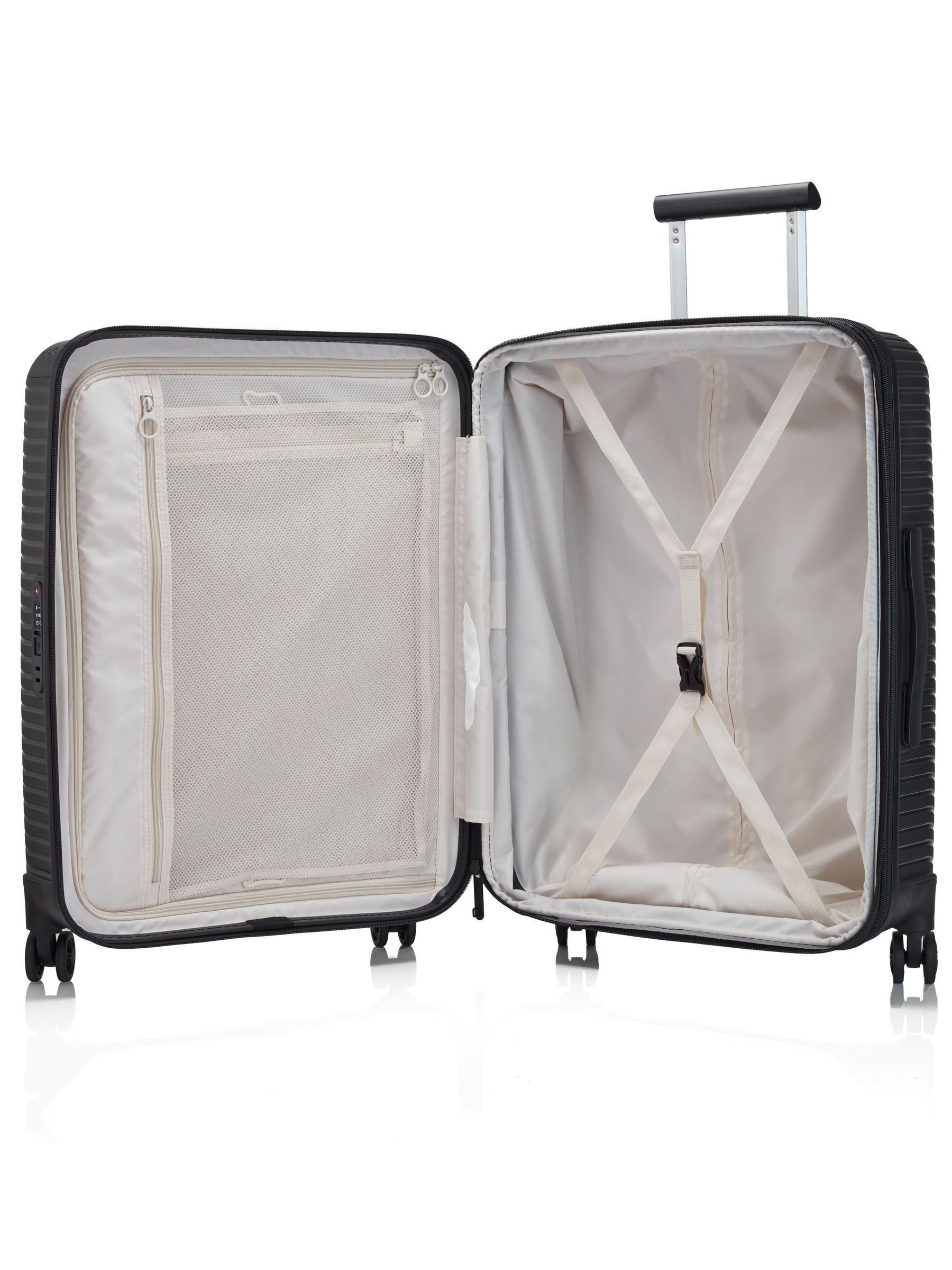 Buy Nere Black BONDI 66CM Medium Suitcase from Next USA