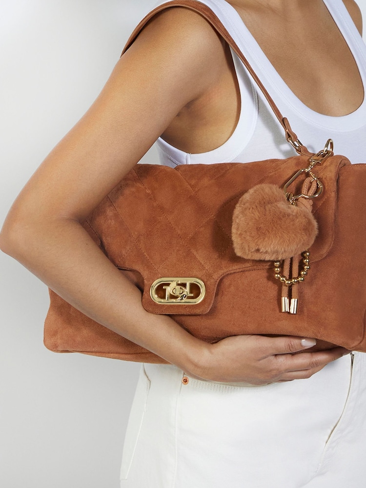 Dune London Brown Regency Large Premium Shoulder Bag - Image 6 of 6 Dune London Brown Regency Large Premium Shoulder Bag - Image 6 of 6
