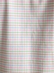 Joules Oxford White Check Long Sleeve Cotton Shirt - Image 8 of 10