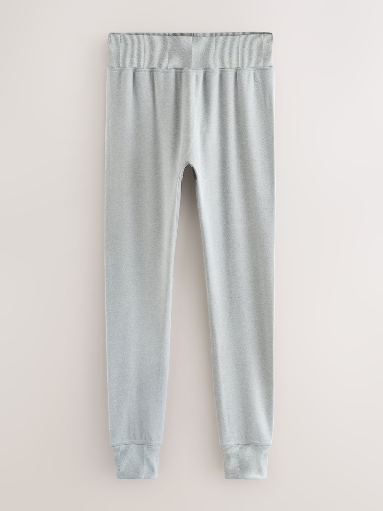 Grey Thermal Soft Touch Leggings - Image 2 of 4 Grey Thermal Soft Touch Leggings - Image 2 of 4