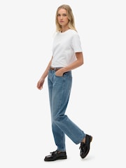 Superdry Blue Mid Rise Straight Jeans - Image 3 of 7