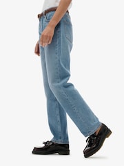 Superdry Blue Mid Rise Straight Jeans - Image 5 of 7