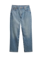 Superdry Blue Mid Rise Straight Jeans - Image 7 of 7