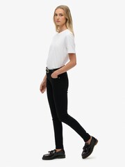 Superdry Black Mid Rise Skinny Jeans - Image 5 of 6
