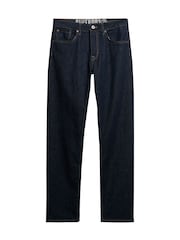Superdry Navy Blue Vintage Slim Straight Jeans - Image 6 of 7