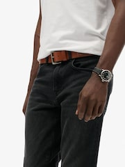 Superdry Black Vintage Slim Straight Leg Jeans - Image 2 of 6