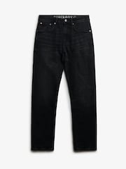 Superdry Black Vintage Slim Straight Leg Jeans - Image 6 of 6