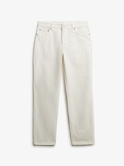 Superdry Cream Mid Rise Straight Jeans - Image 6 of 7