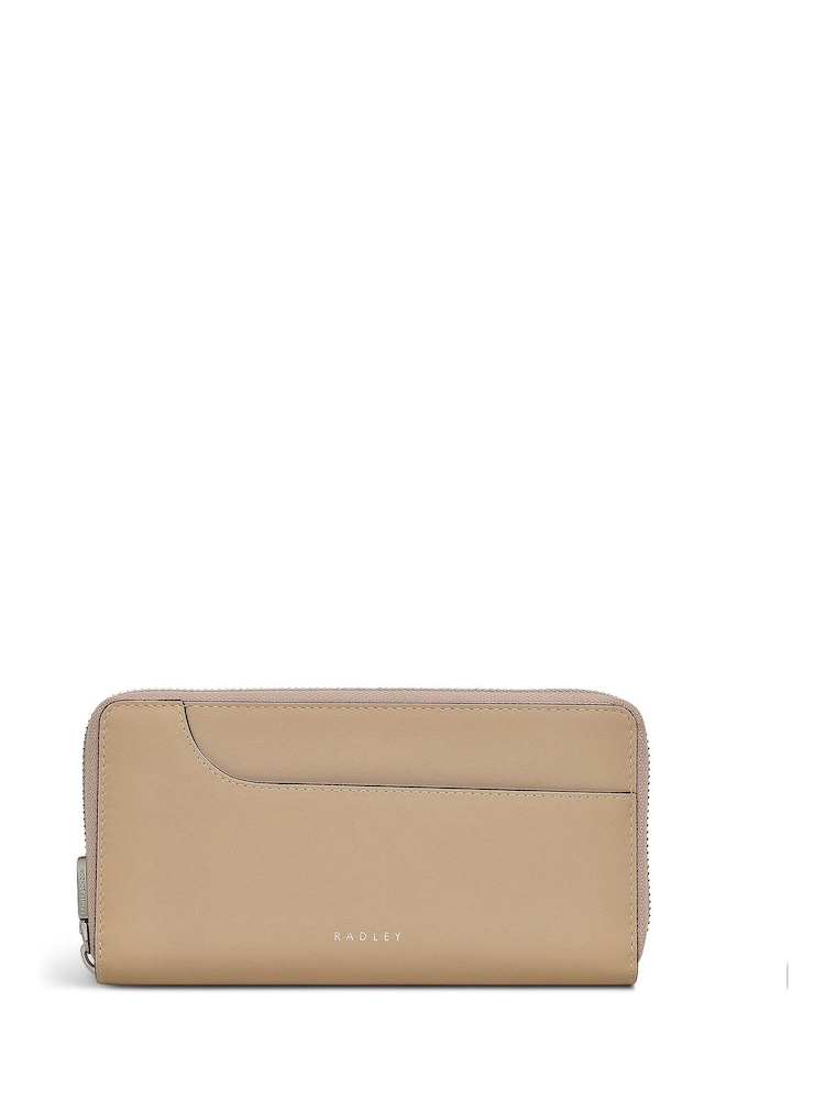 Radley Large Pockets Zip Around Matinee Nude Wallet - Image 1 of 3