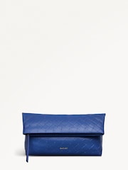 Radley Medium Blue Weaver Lane Flapover Clutch - Image 1 of 5